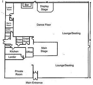 Floor plan for A Touch of Paquin.