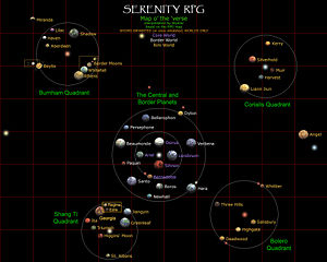 A map of the 'Verse